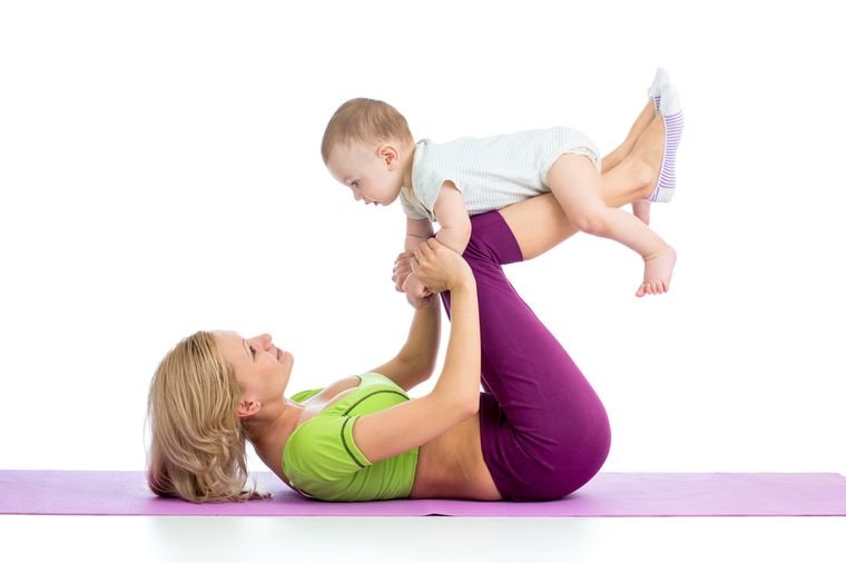 гимнастика с малышом