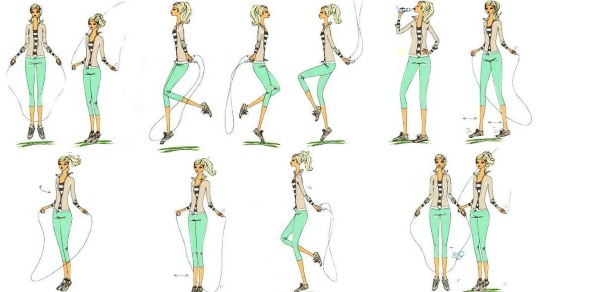 Упражнения на скакалке для похудения живота, боков, ягодиц, ног. Результаты женщин, мужчин, фото