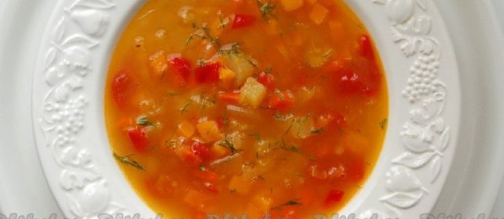 Овощной суп из тыквы и кабачков диетический